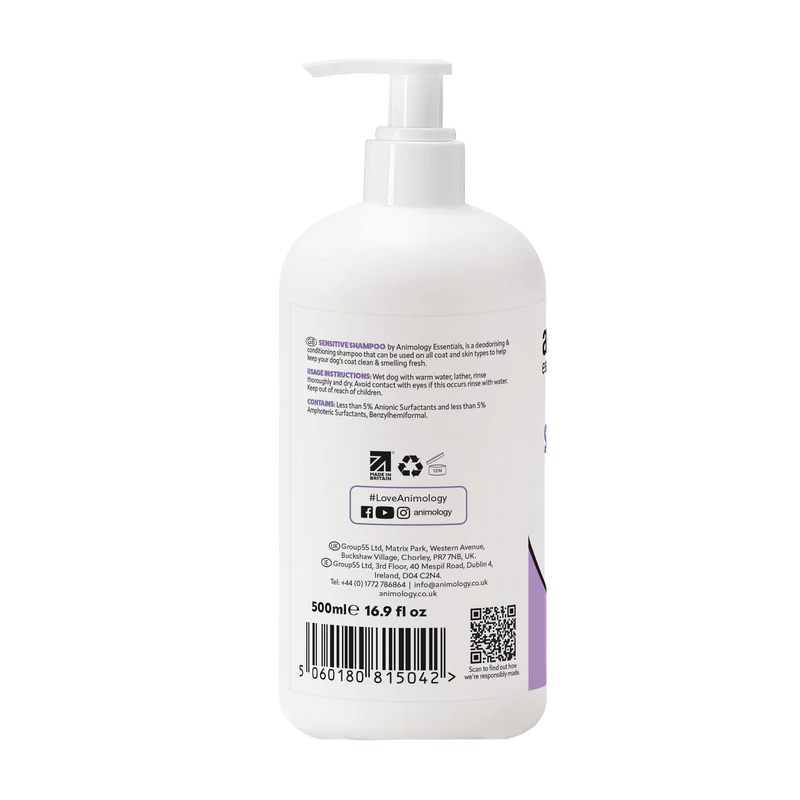 Animology Essentials Sensisitive Shampoo - 500ml