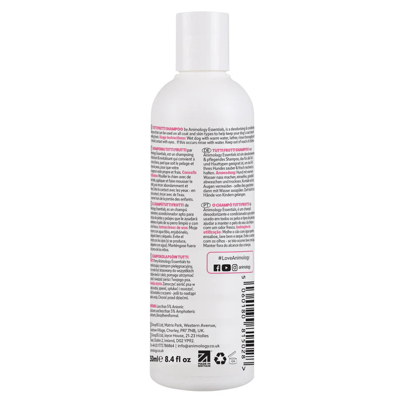 Animology Essentials Tutti Frutti Shampoo - 250ml