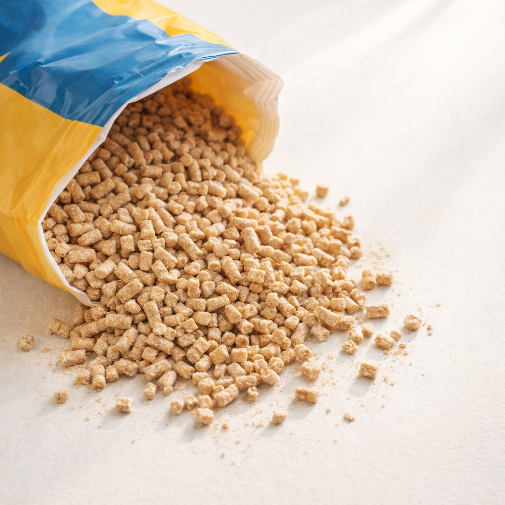 Bestpets Wood Pellet Cat Litter 30L – Natural Biodegradable Dust Free Kitty Litter with Strong Odour Control & High Absorbency – Absorbent Wood Pellets Suitable for Cats and Rabbits