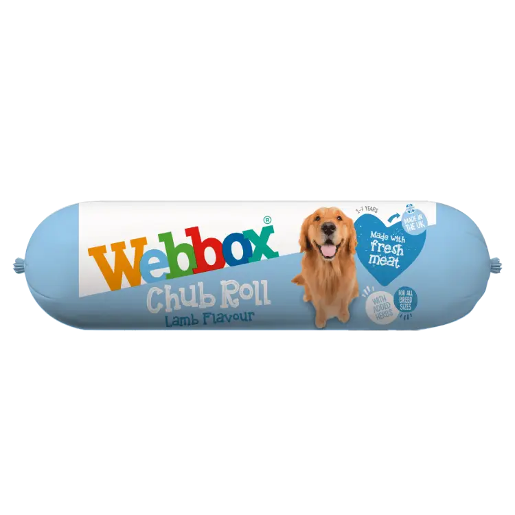 Webbox Chub Dog Food Mixed Flavours Chicken Beef Duck Lamb ( 720g x 15 )