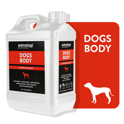 Animology Professional Dog Shampoo 40:1 Concentrate – 2.5L