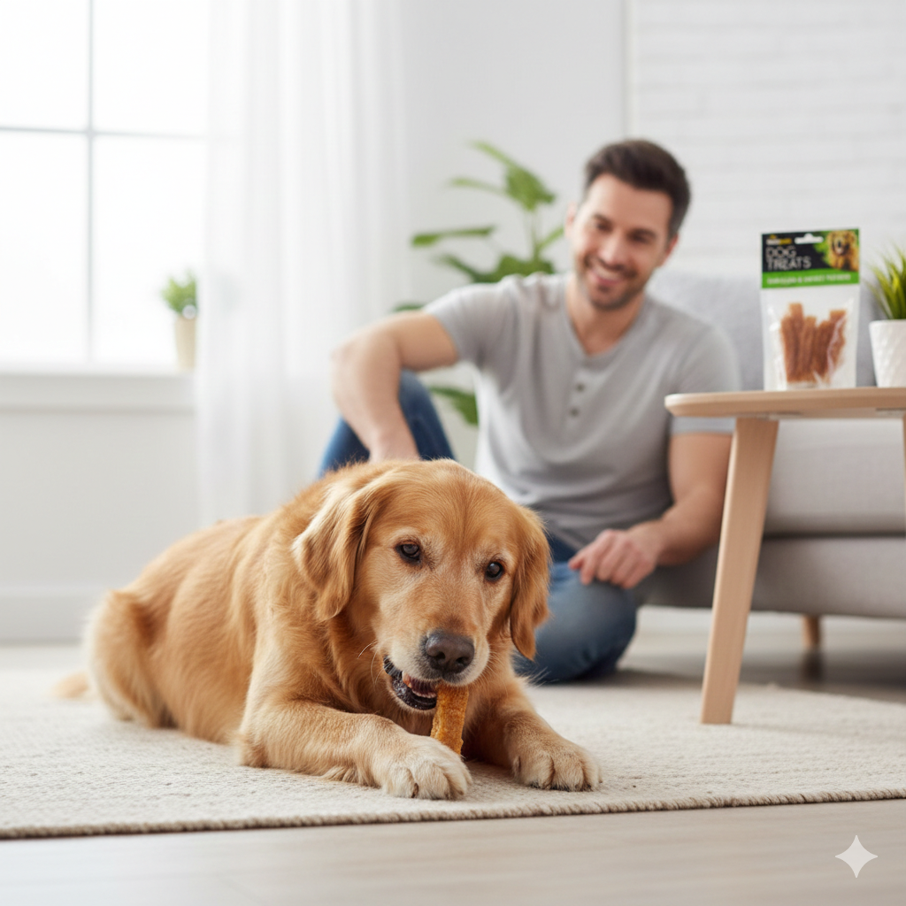 Bestpets Chicken & Sweet Potato Dog Treats 100g – Tasty Chew Snacks with Chicken & Sweet Potato – Ideal Reward or Training Treats – Suitable for Supervised Chewing