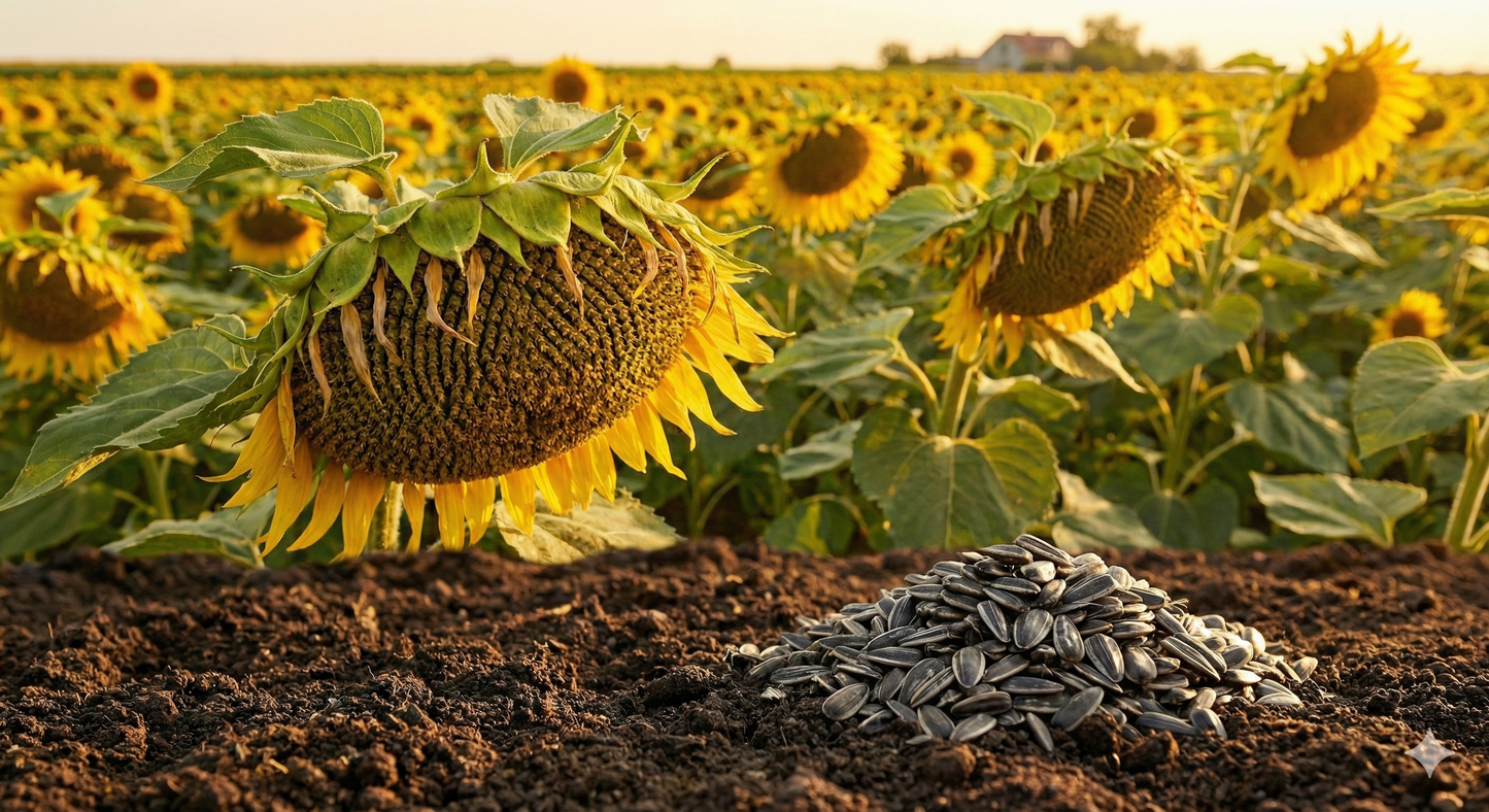 Bestpets Striped Sunflower Seeds 15kg Bulk Wild Bird Food – Premium High Energy Natural Bird Seed for Garden Birds, Feeders & Ground Feeding, Attracts Finches, Tits, Robins, Value Sack