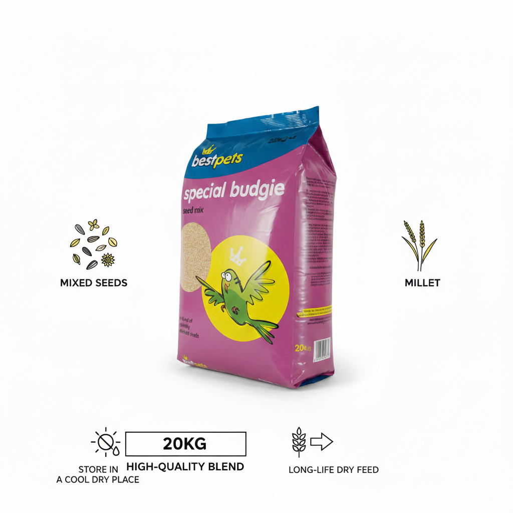 Special Budgie Seed Mix 20kg Bulk Bird Food – Nutritious Mixed Seeds