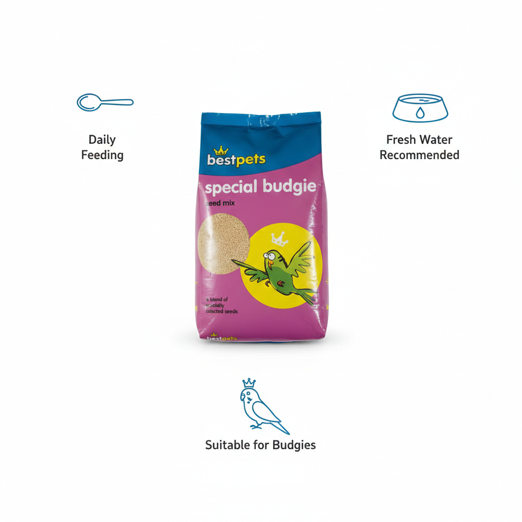 Special Budgie Seed Mix 20kg Bulk Bird Food – Nutritious Mixed Seeds