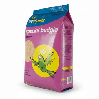 Special Budgie Seed Mix 20kg Bulk Bird Food – Nutritious Mixed Seeds