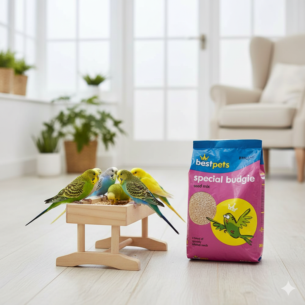 Special Budgie Seed Mix 20kg Bulk Bird Food – Nutritious Mixed Seeds