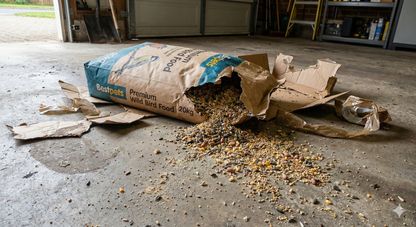 BESTPET Wild Bird Seed 20kg Premium Mix – Sunflower Hearts Bird Food, Sunflower Seeds, Niger Seed & Peanuts – No Mess Bird Feed for Small Garden Birds, Finches, Robins & Pigeons