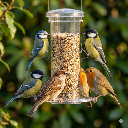 Bestpets Wild Bird Food 20kg Bulk Garden Seed Mix for Wild Birds, High Energy Feed for Finches Robins Sparrows, Outdoor Feeder Nutrition, All Season Bird Feed Sack