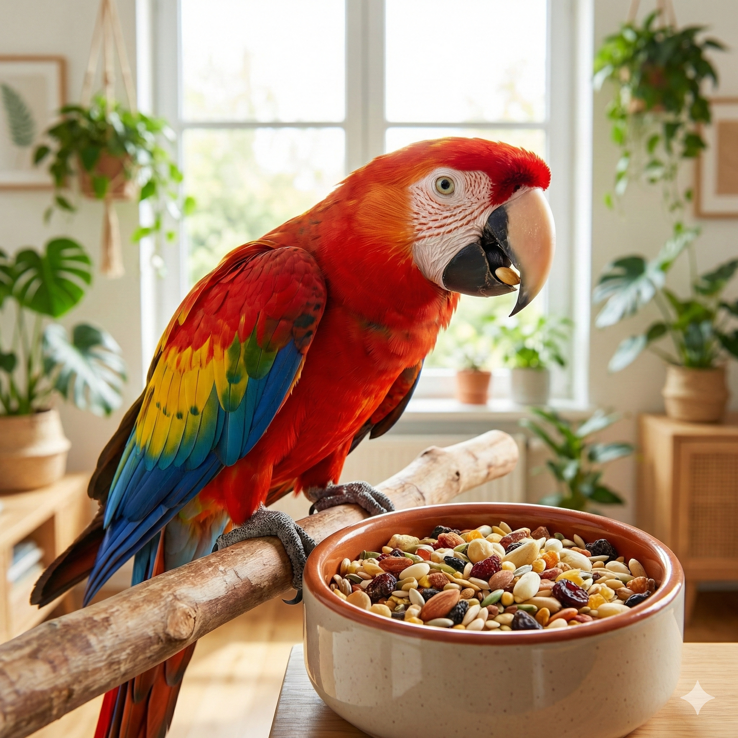 Bestpets Tropical Mix Parrot Food 15kg – Premium Seed Blend for Parrots & Large Parakeets, Daily Nutrition with Natural Ingredients for Healthy Energy & Feather Condition