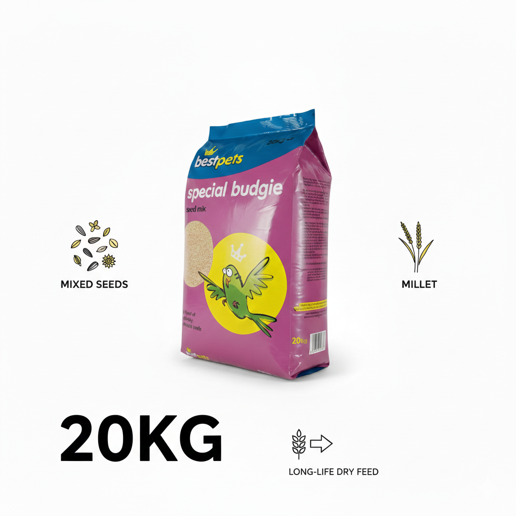 Special Budgie Seed Mix 20kg Bulk Bird Food – Nutritious Mixed Seeds