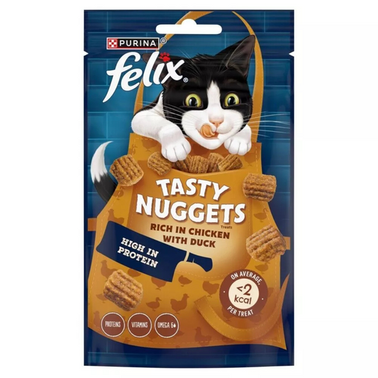 FELIX Tasty Nuggets Cat Treats Chicken ( 50g × 8 )