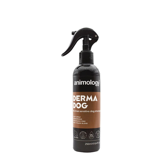 Animology Derma No Rinse Shampoo Dog Spray Shampoo - 250ml