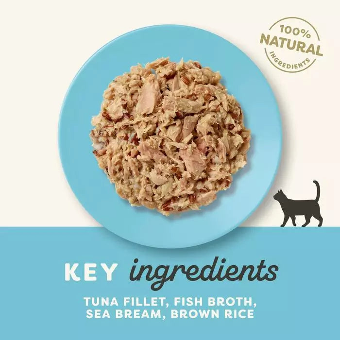 Applaws Cat Pouch Tuna with Seabream 12pk × 70g
