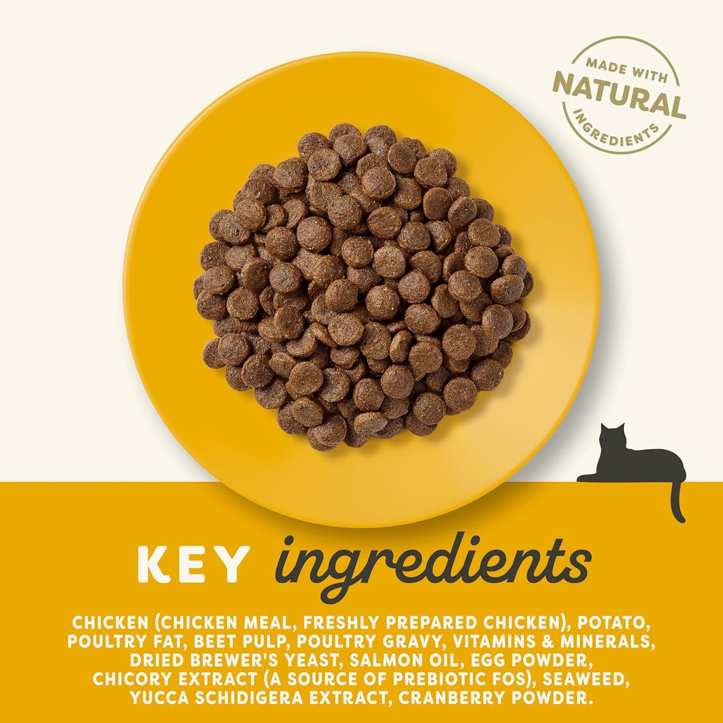 Applaws Complete and Grain Free Adult Senior Dry Cat Food, Chicken 400g or 400g pack of 6,2kg  or 2kg pack of 3