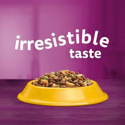 Whiskas 1+ Complete Dry with Chicken - ( 1.9 kg × 4 )