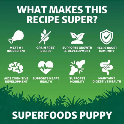Harringtons Puppy Grain Free Superfoods Chicken & Vegetables - 10kg