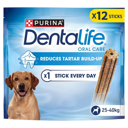 DENTALIFE Oral Care Dental Large Dog Chicken - 12 STK x 3