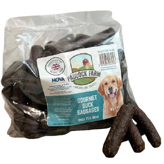 Paddock Farm Duck Gourmet Sausages - 1kg