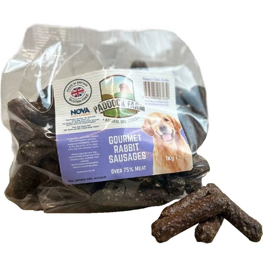 Paddock Farm Rabbit Gourmet Sausages - 1kg