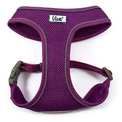 Ancol Mesh Dog Harness – Blue & Purple Lightweight Comfort Fit Dog Harness