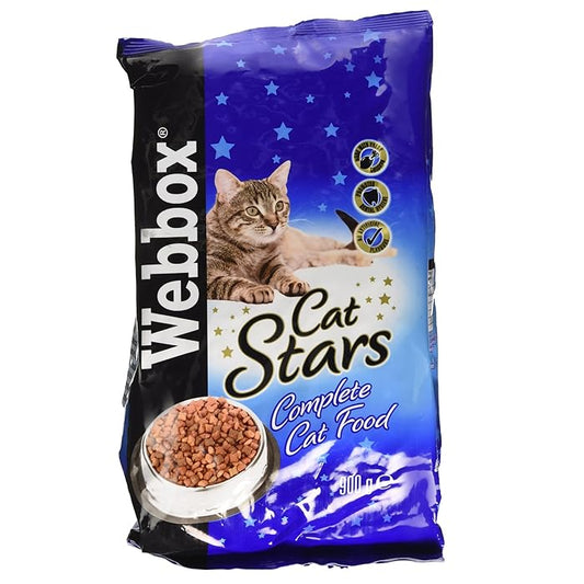 Webbox Cat Stars Complete 900g pack of 6