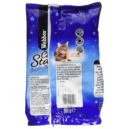 Webbox Cat Stars Complete 900g pack of 6